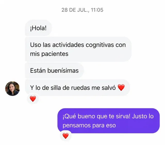Testimonio de una terapeuta ocupacional