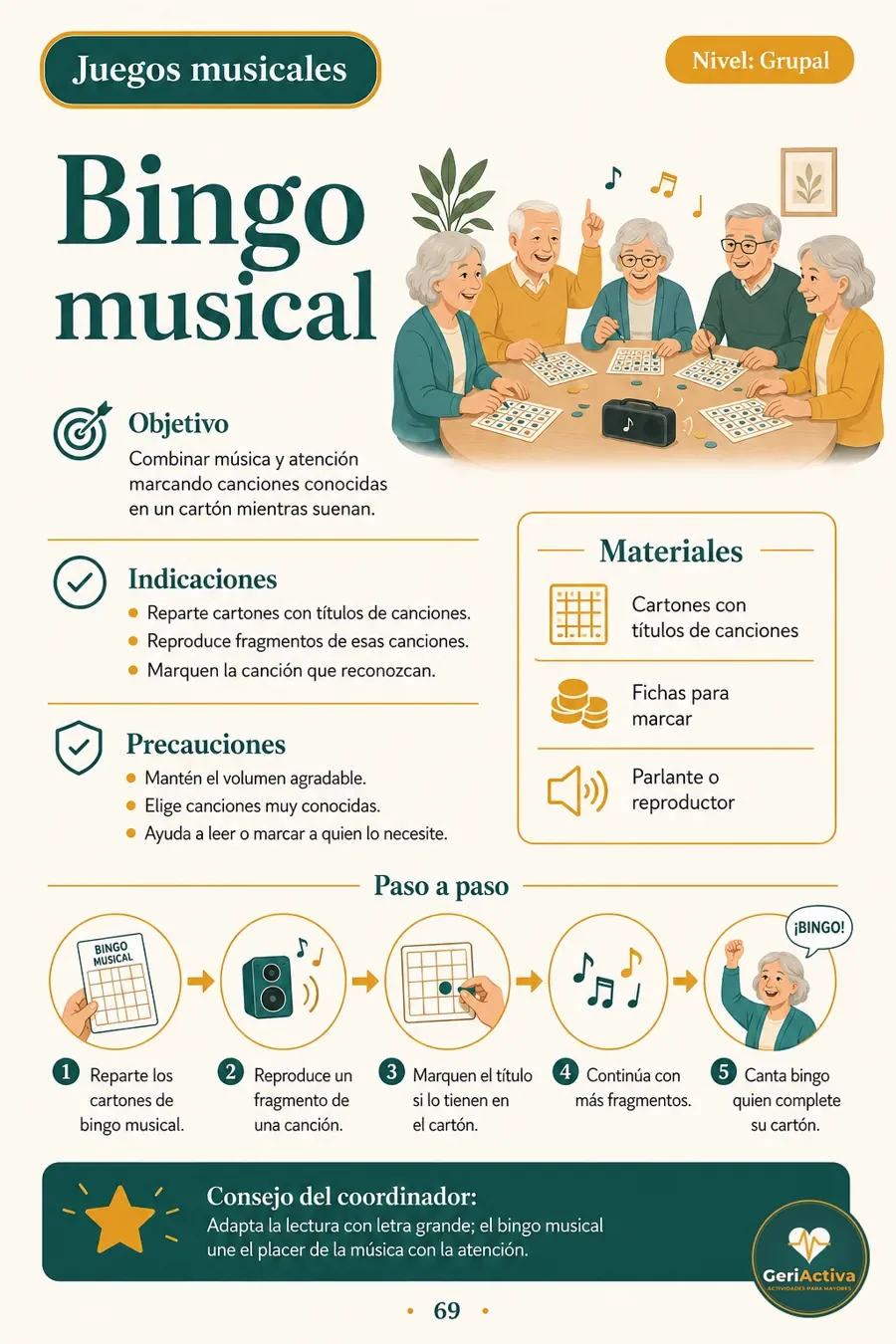Dinámica grupal musical